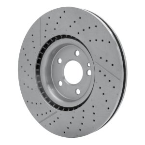Mercedes-Benz GLA45 AMG Brake Rotor (1) - Front - R1 Concepts - Drill & Slot - `14-`19